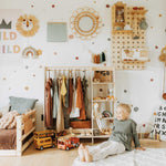 Kinderkleiderschrank nach Montessori - Kletterling – einfach Kind sein