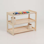 Montessori Regal mit drei Etagen - Kletterling – einfach Kind sein