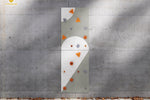 Kletterwand BK OUTDOOR aus 2 Teilen | 236 x 78 cm | inkl. 15 Griffen | 40 Loch - Kletterling – einfach Kind sein