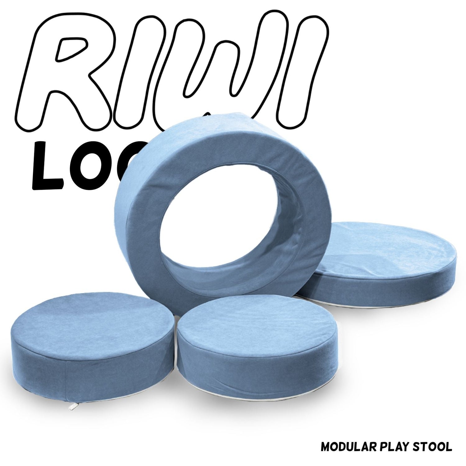 RIWI Loop modularer Spielhocker