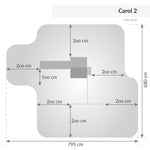 Spielturm für bis zu 7 Kinder - Klettergerüst Carol 2 - teak - Kletterling – einfach Kind sein
