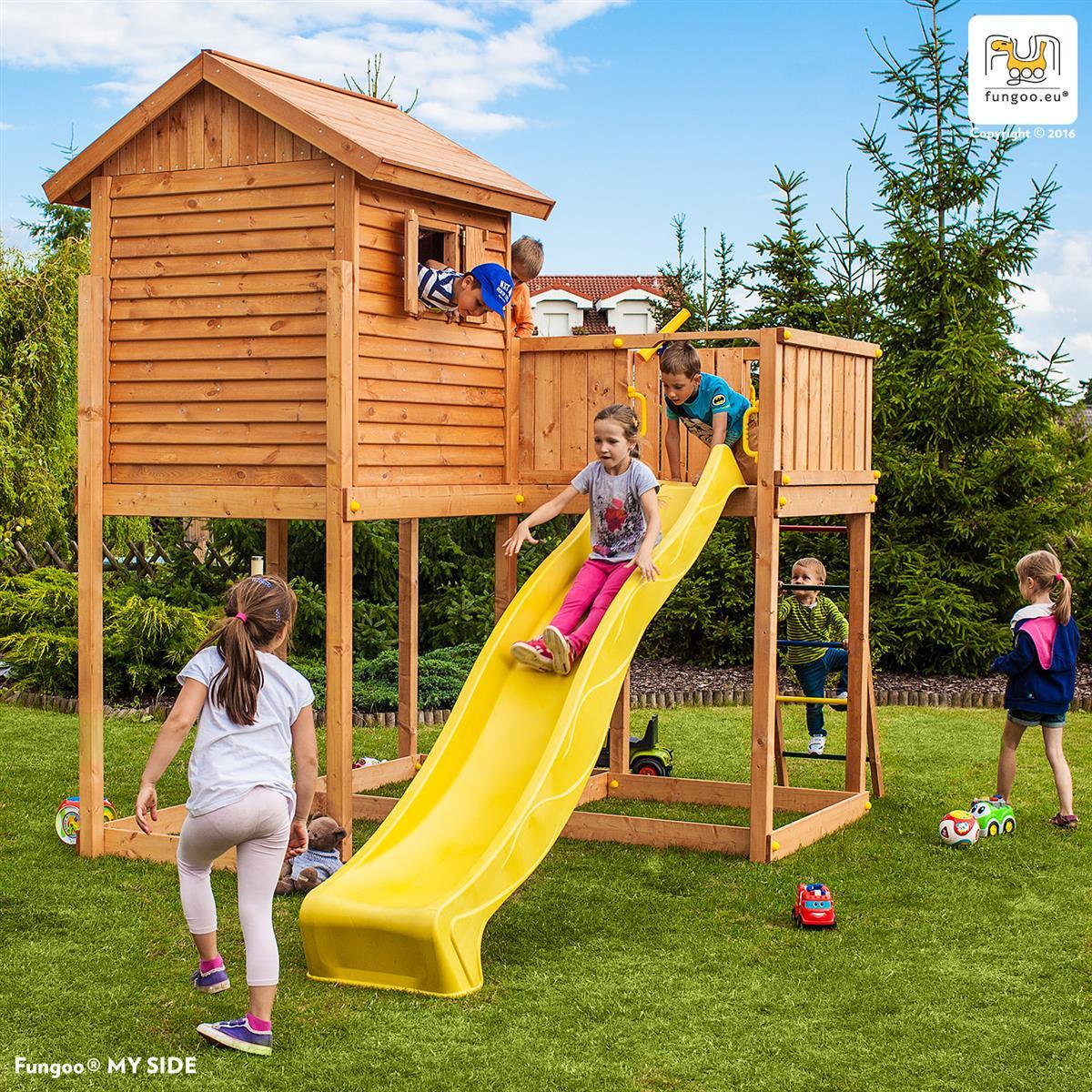 Spielturm My Side: Ein Traumspielplatz im Eigenen Garten - Kletterling – einfach Kind sein