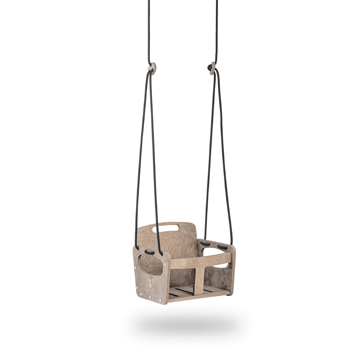 Baby Schaukel für Kinder Set grau - Kletterling – einfach Kind sein
