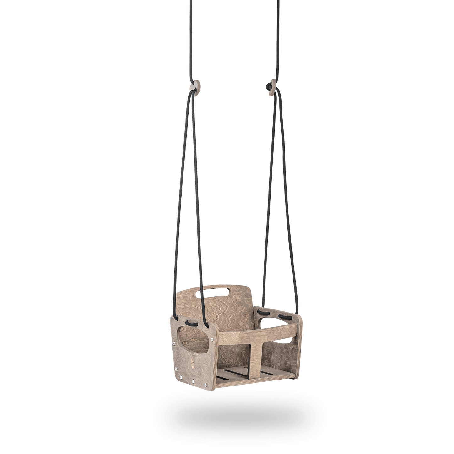 Baby Schaukel für Kinder Set grau - Kletterling – einfach Kind sein