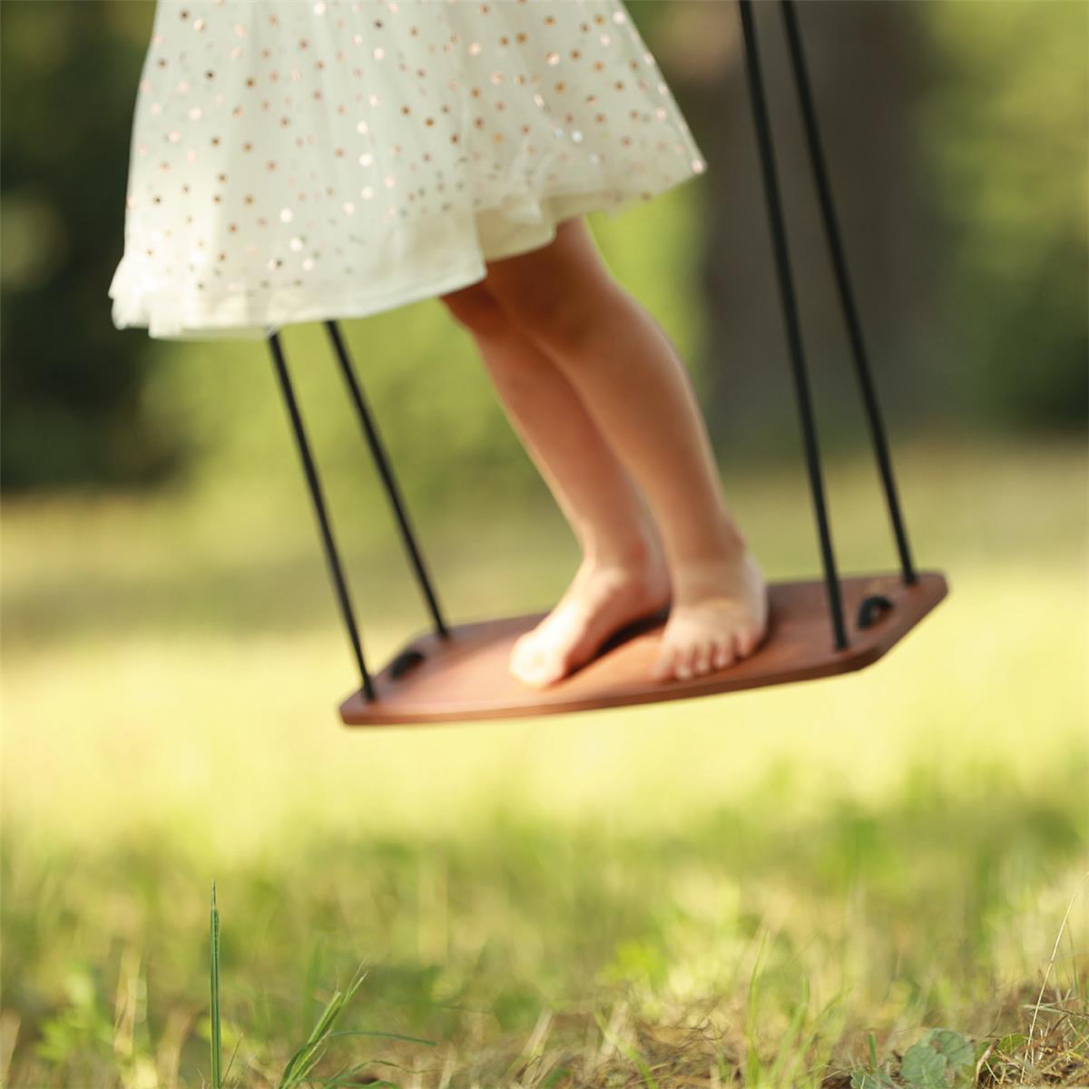 Schaukel für Kinder Set braun - Kletterling – einfach Kind sein
