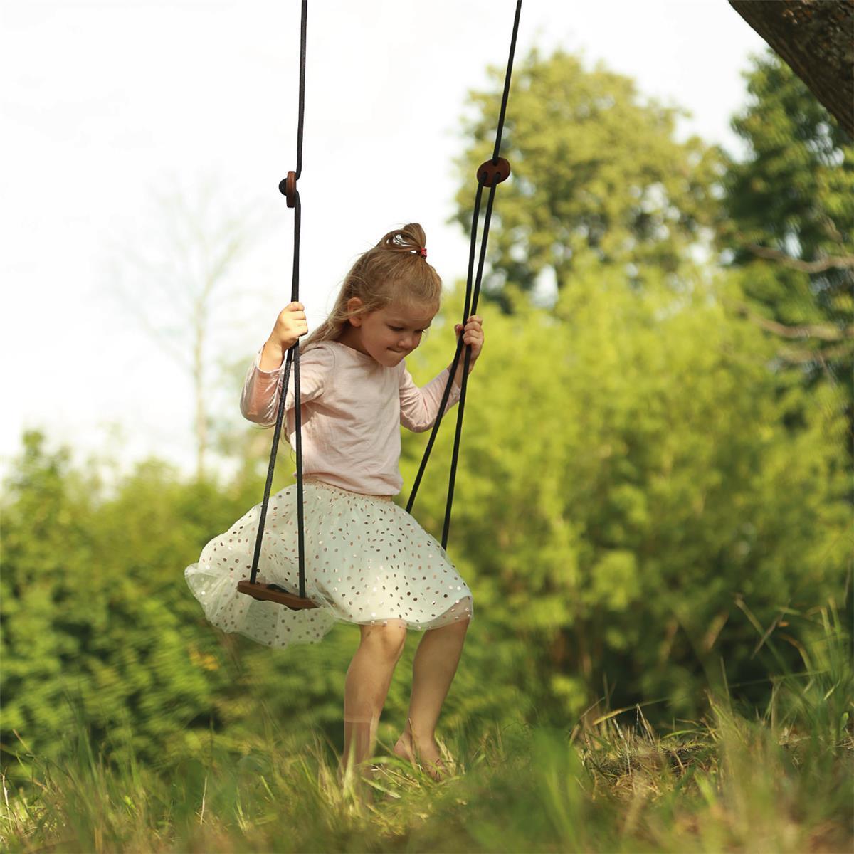 Schaukel für Kinder Set braun - Kletterling – einfach Kind sein